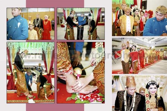 paket foto pernikahan gedung oso sport center grand wisata Bekasi